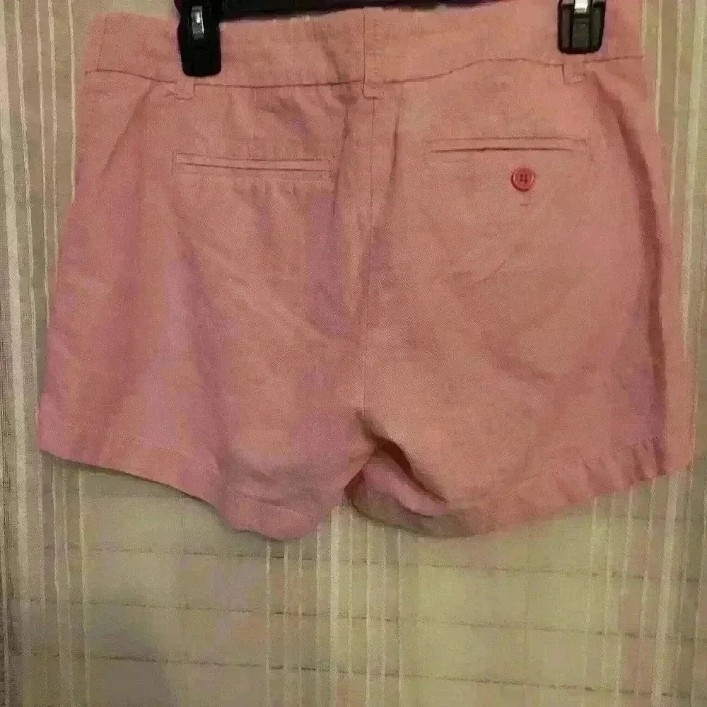 EUC pink J. Crew women's casual city fit shorts, size 4, $13 - Picture 3 of 4